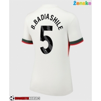 Ženske Nogometnih dresov Chelsea Benoit Badiashile #5 Gostujoči 2025-26 Kratki rokavi